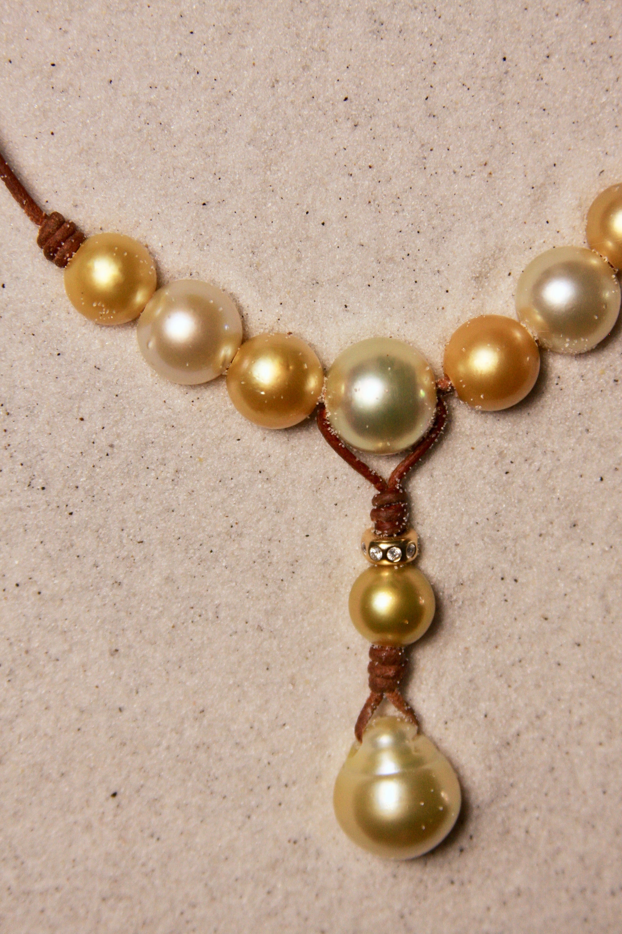 Gold South Sea Water Color