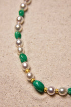 Emerald & Gold Chocker