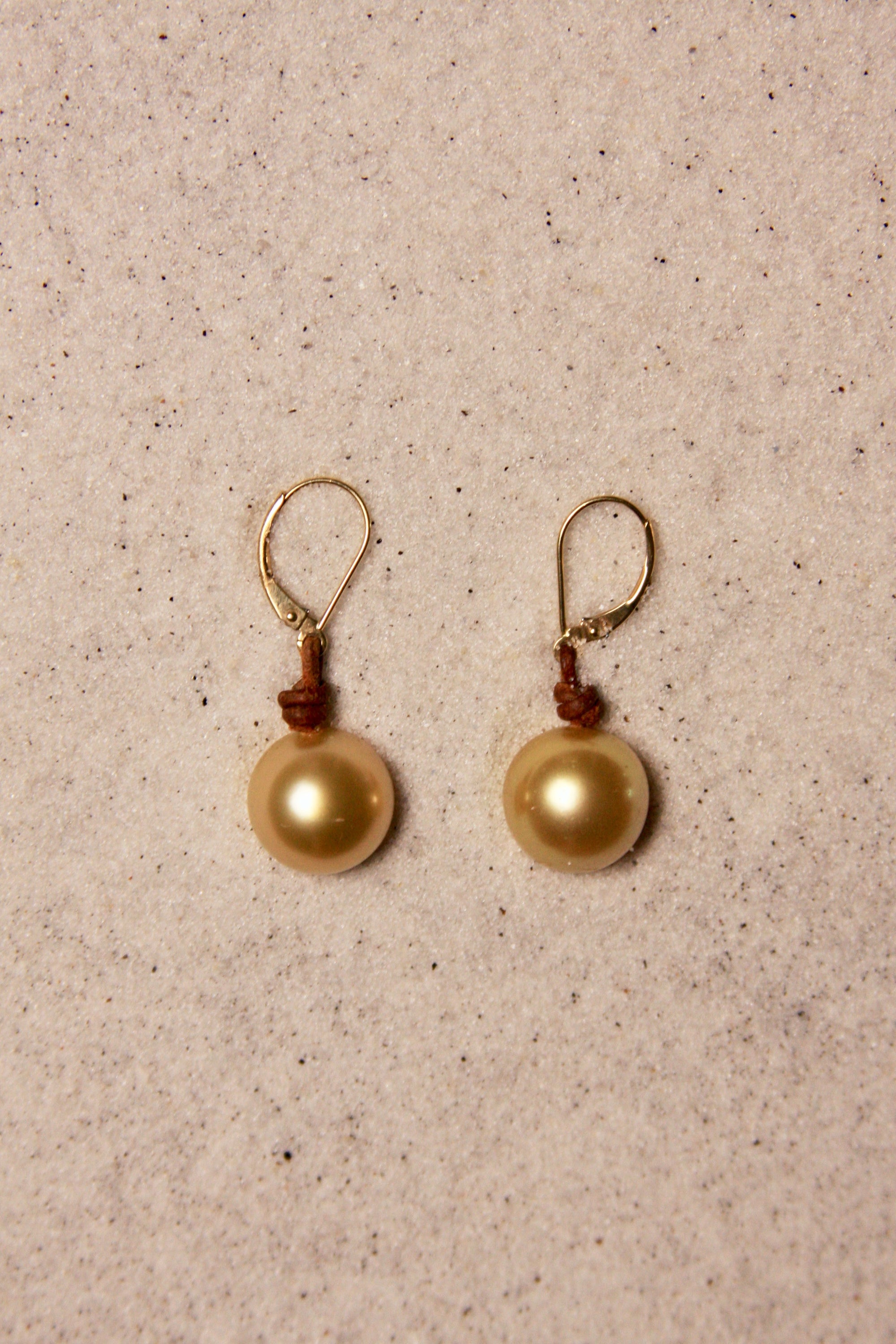 South Sea Gold Round Drop