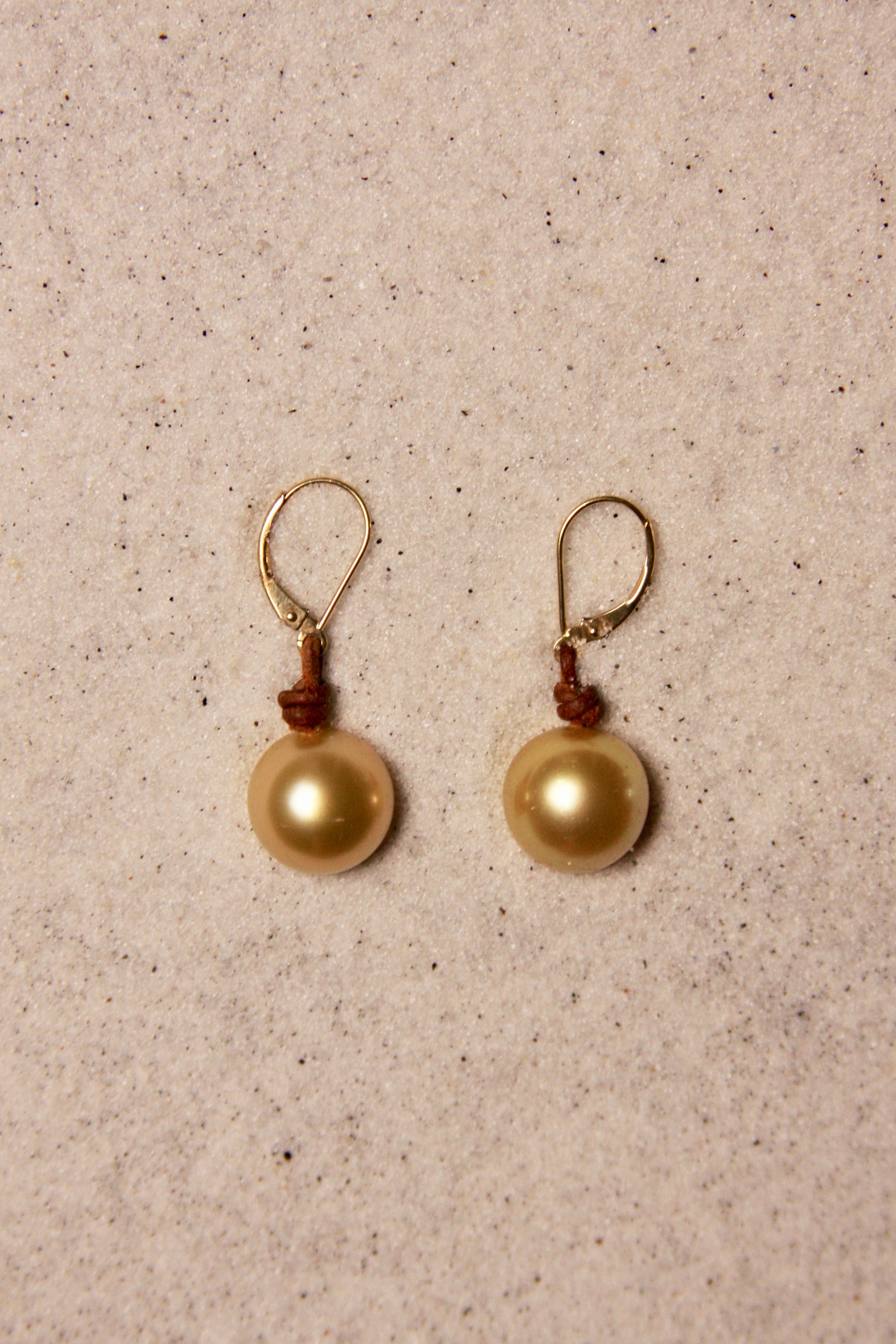 South Sea Gold Round Drop