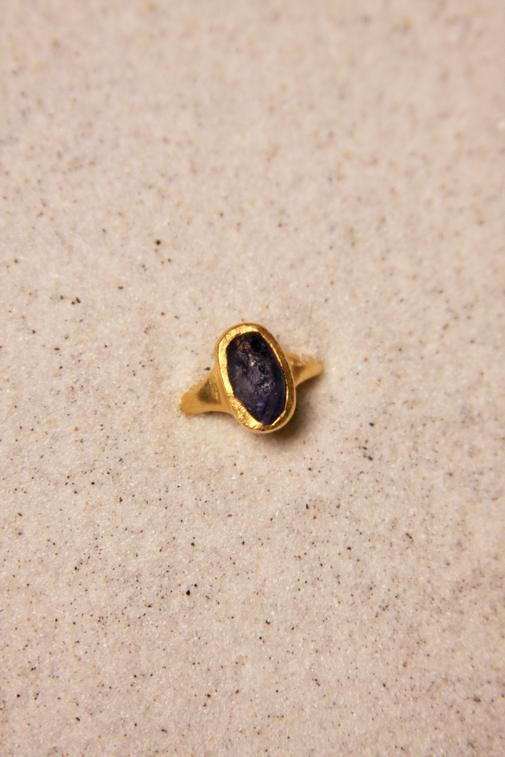 Gold Sapphire Ring