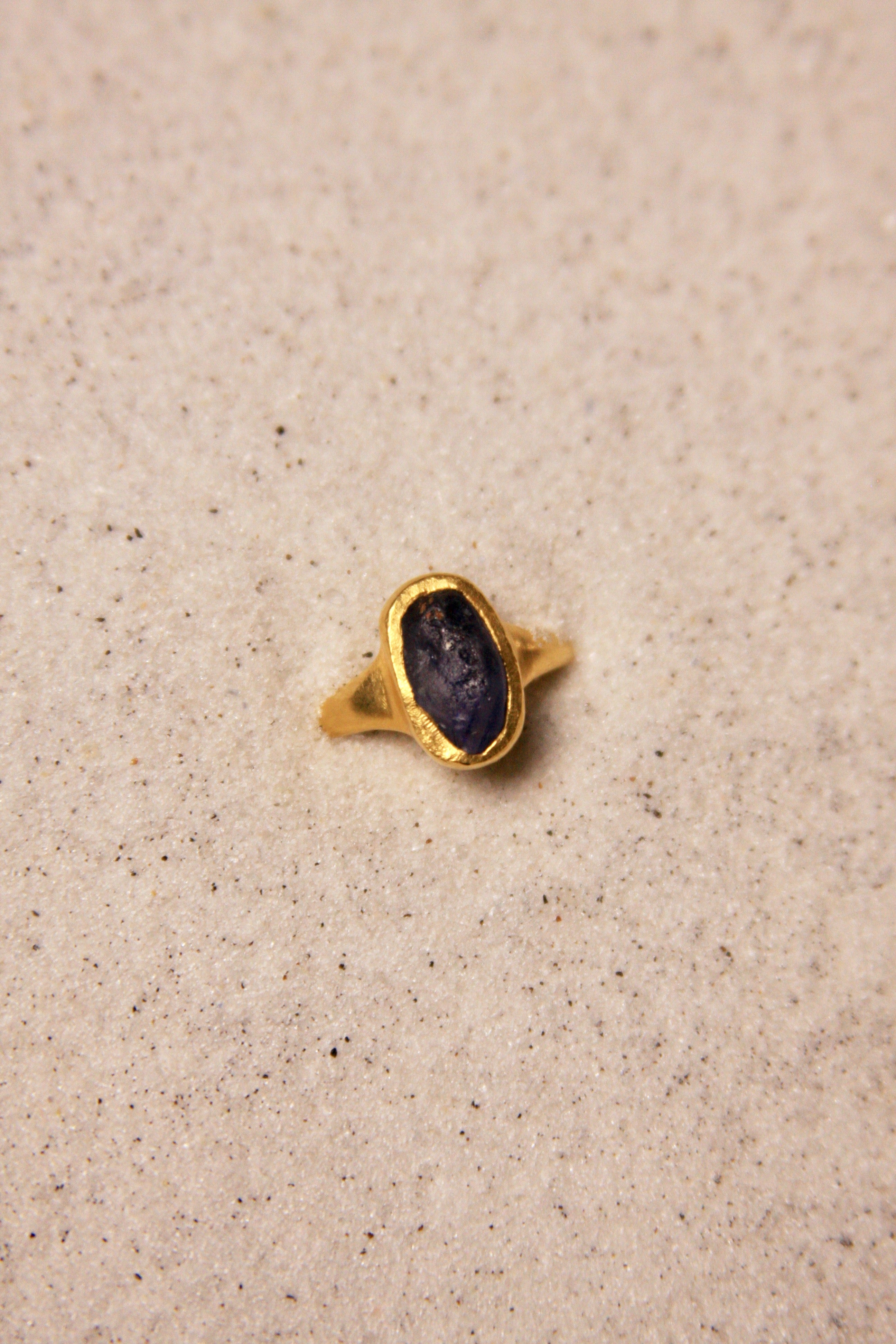 Gold Sapphire Ring