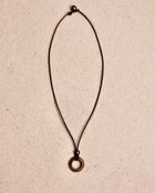 African Dread Ring Necklace
