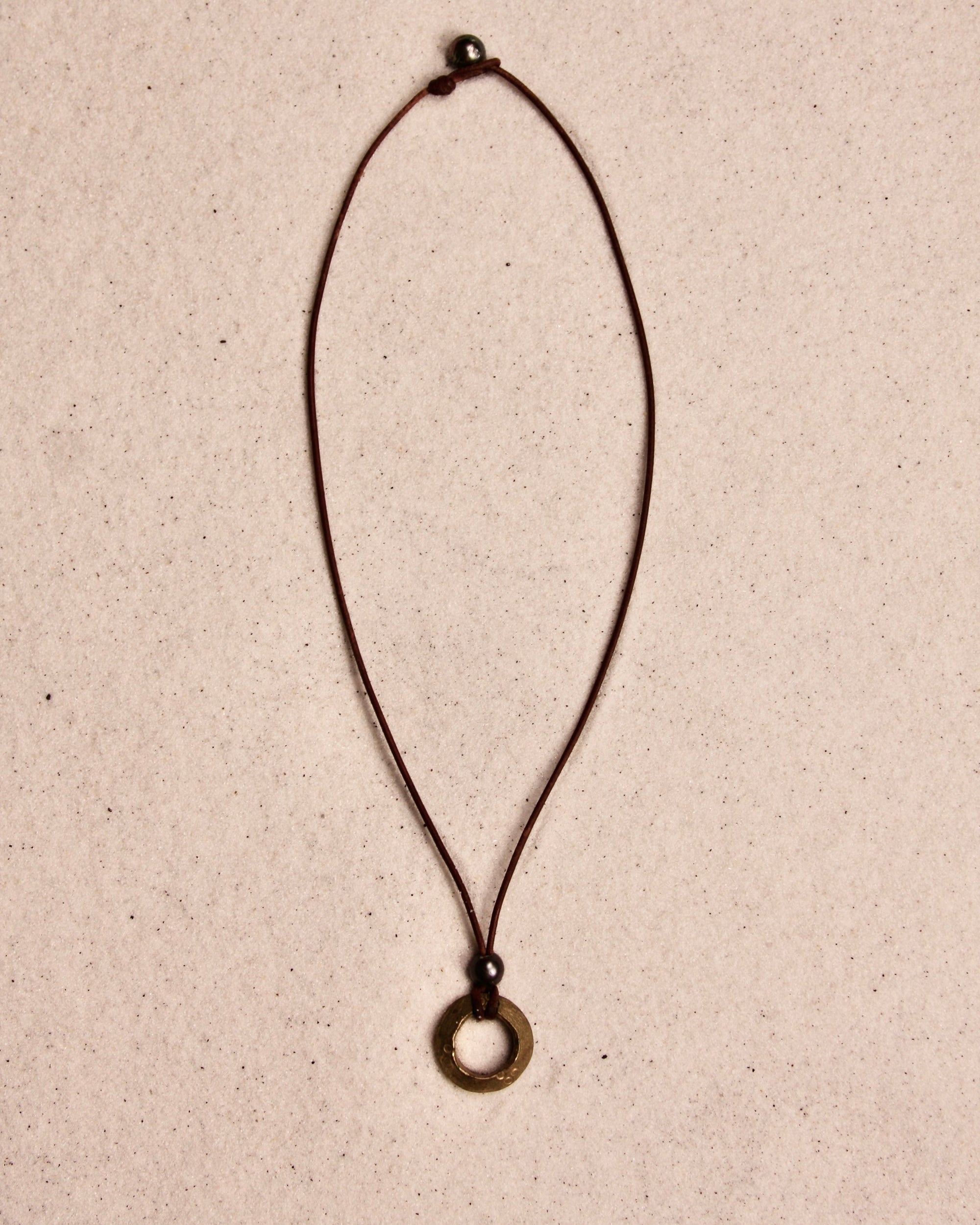 African Dread Ring Necklace