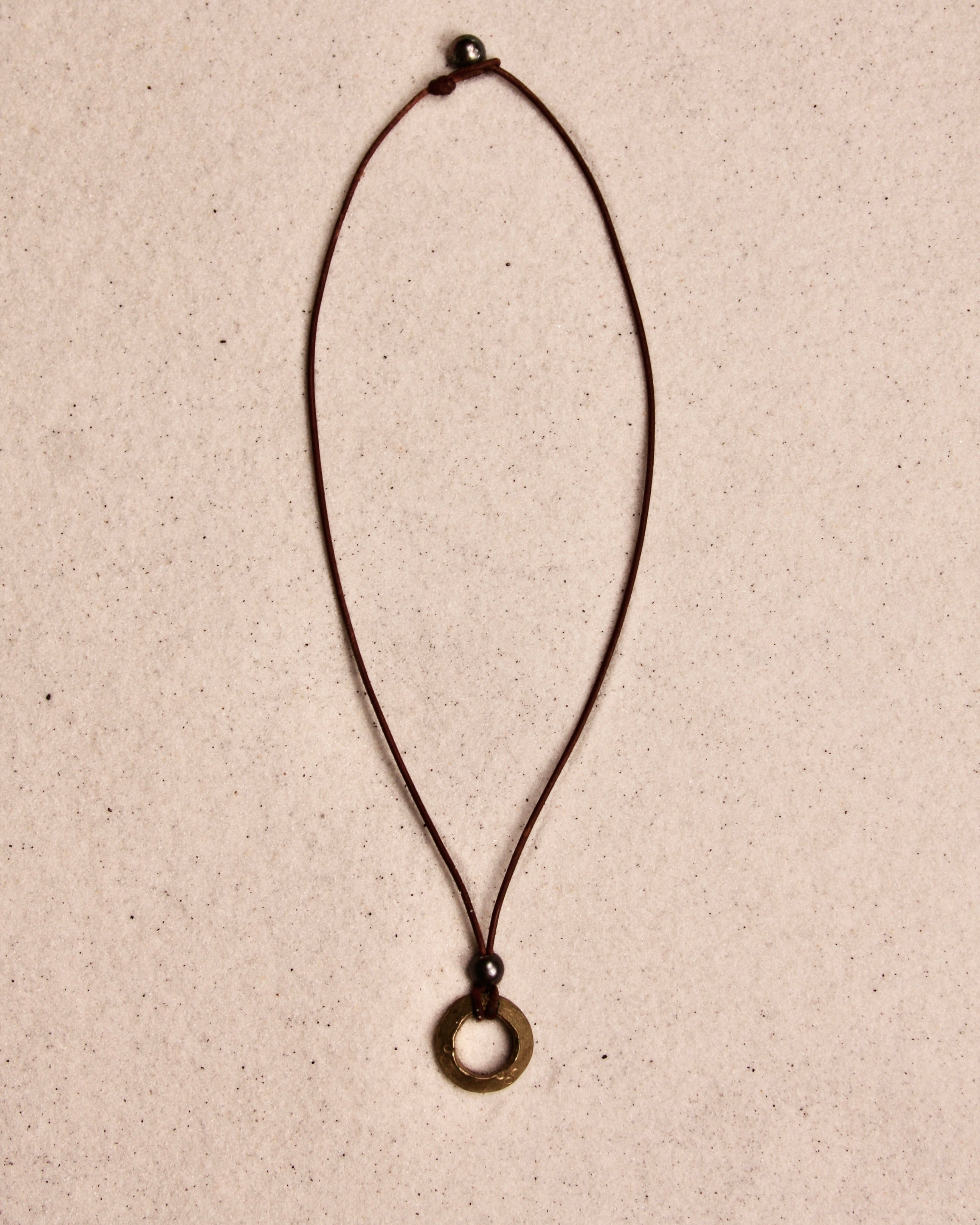 African Dread Ring Necklace