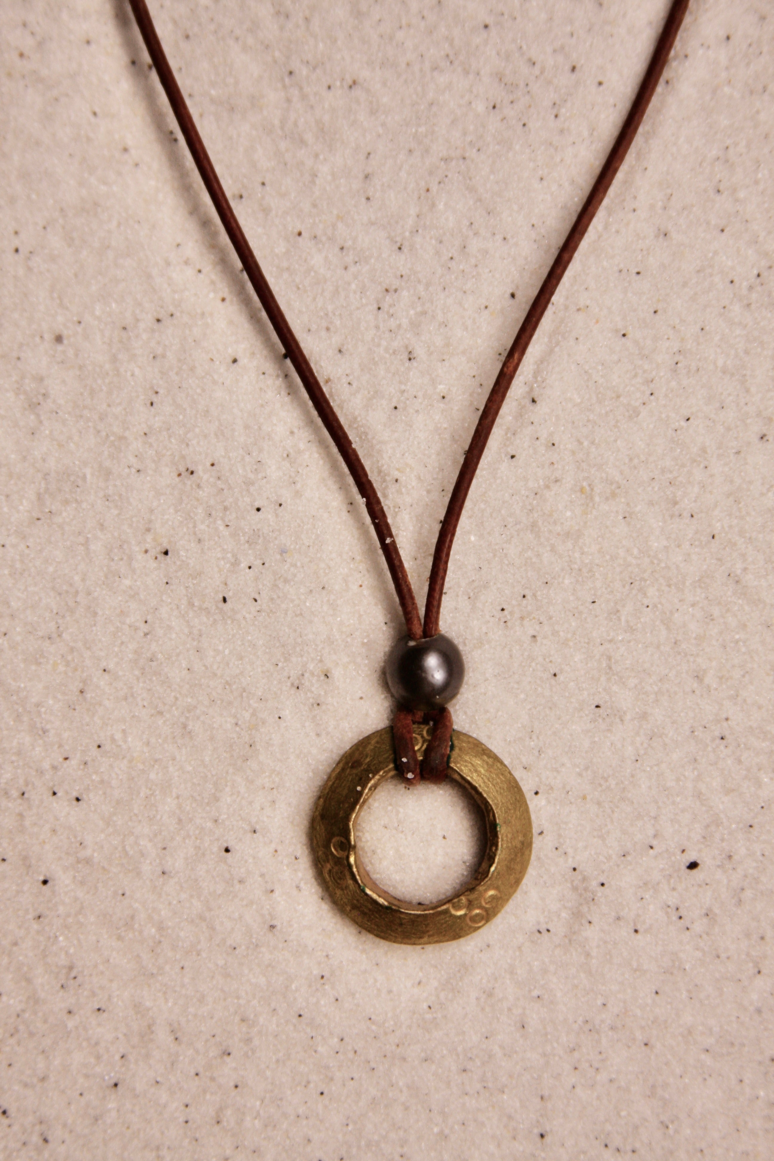 African Dread Ring Necklace