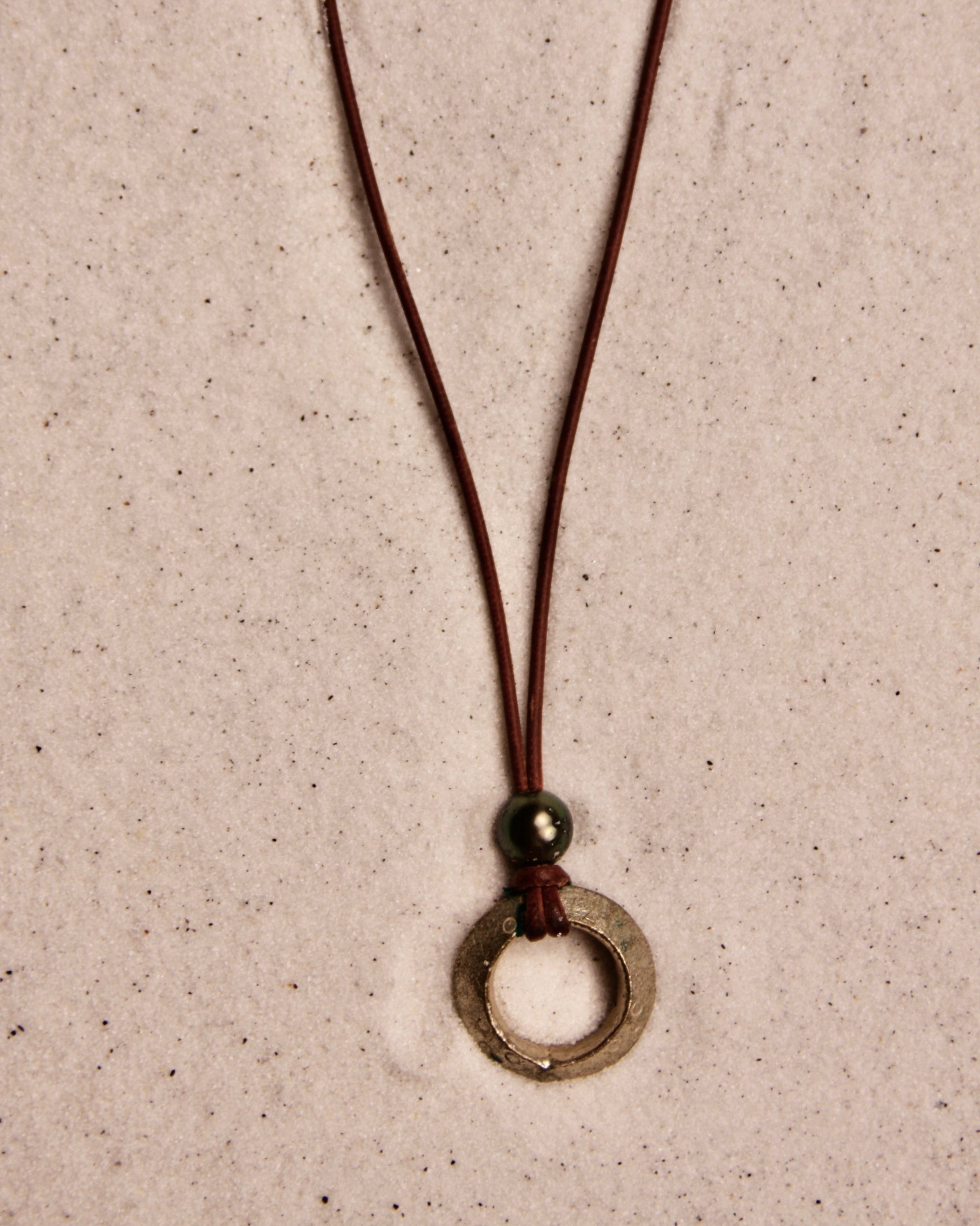 African Dread Ring Necklace