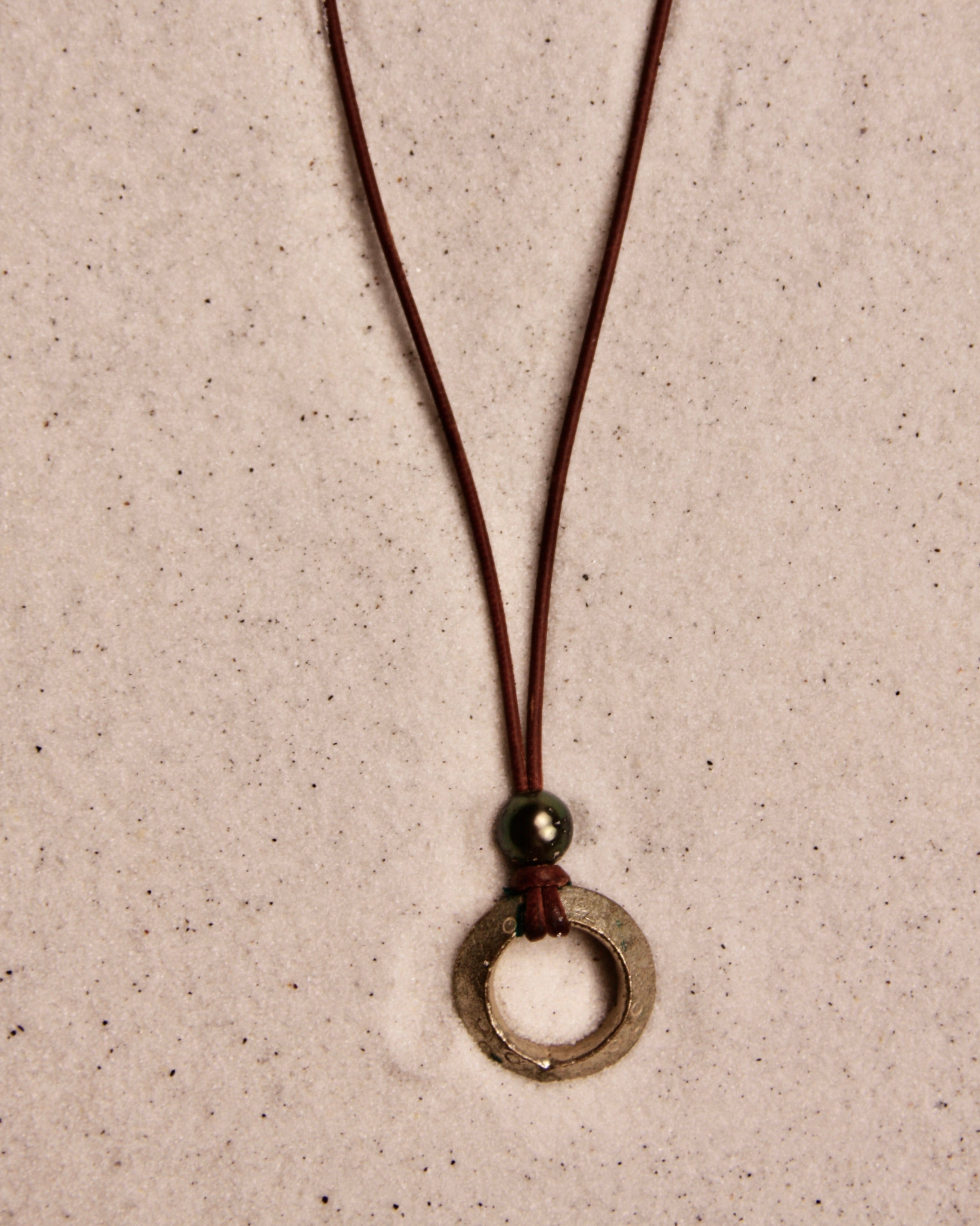 African Dread Ring Necklace