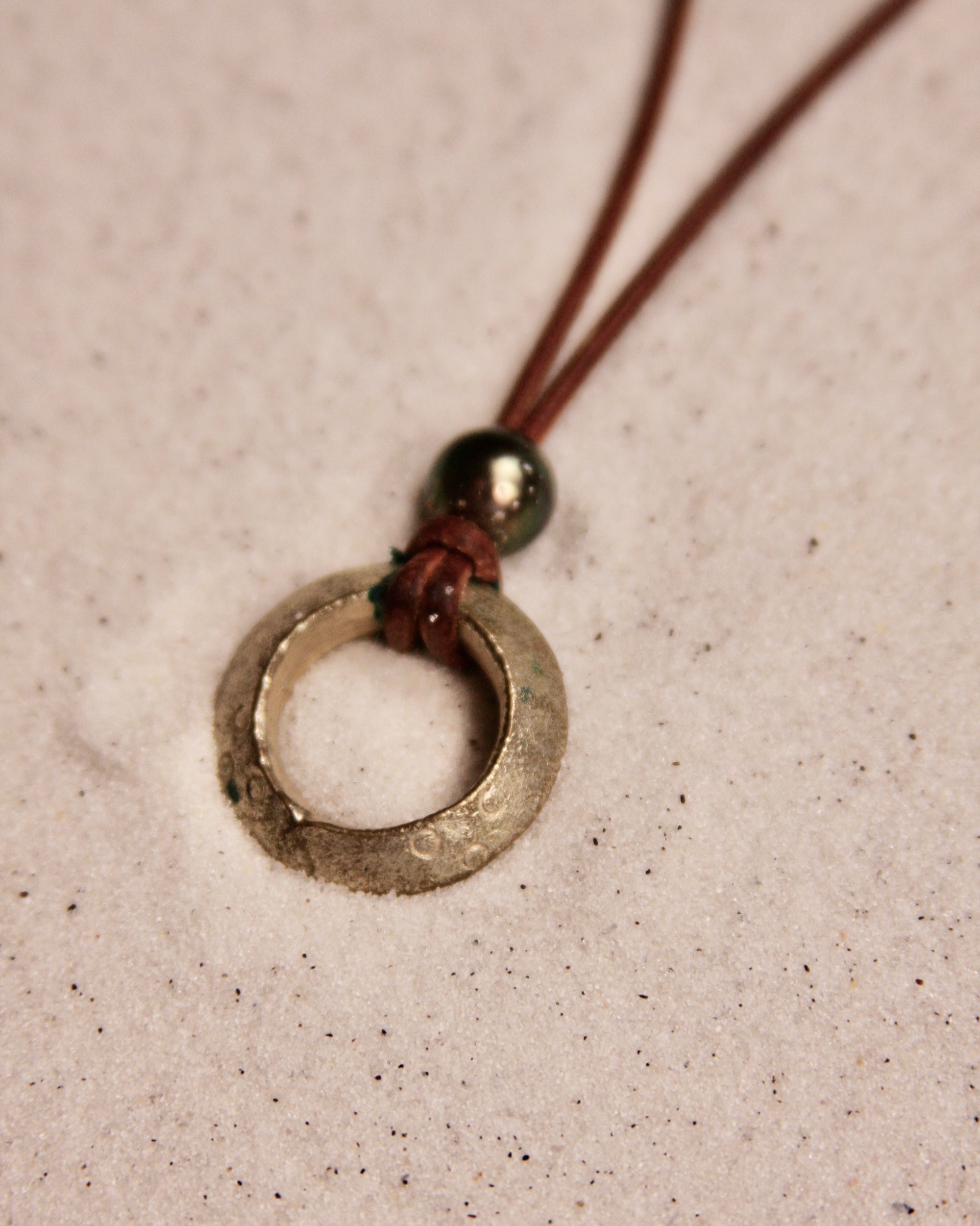 African Dread Ring Necklace