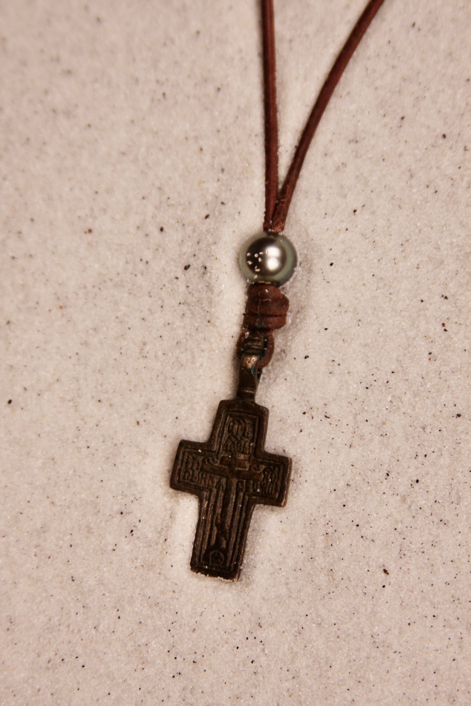 Russian Cross Necklace