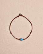 Turquoise Zak with Knots