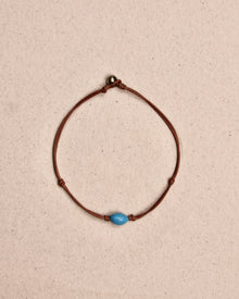 Turquoise Zak with Knots