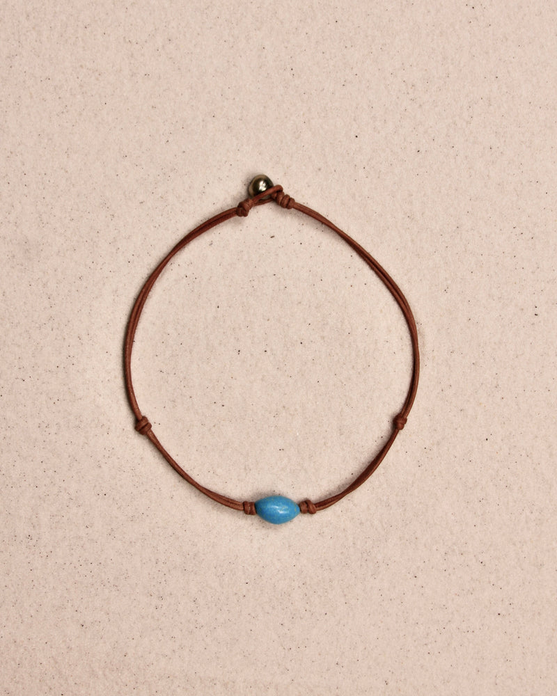 Turquoise Zak with Knots